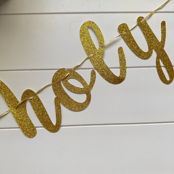 Gold Banner 30th Birthday Party Decorations - Picture 3 of 6